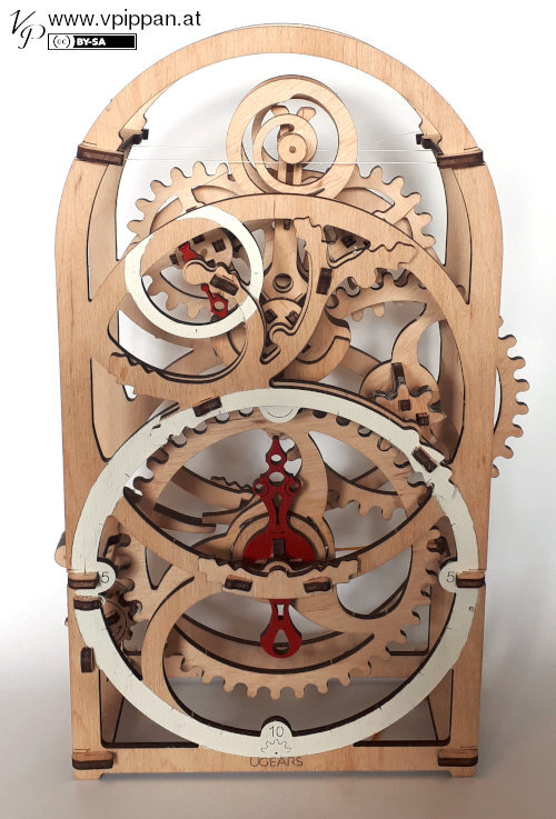 UGEARS Timer-Sekundenzähler für 20 Minuten