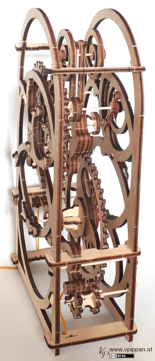 UGEARS Timer-Sekundenzähler für 20 Minuten