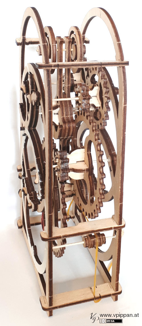 UGEARS Timer-Sekundenzähler für 20 Minuten